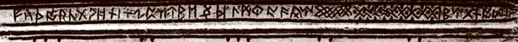 Runes de la sax de Beagnoth